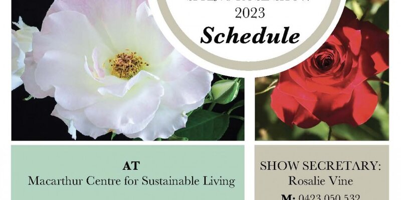 Macarthur and Sydney Regionals Spring Rose Show 